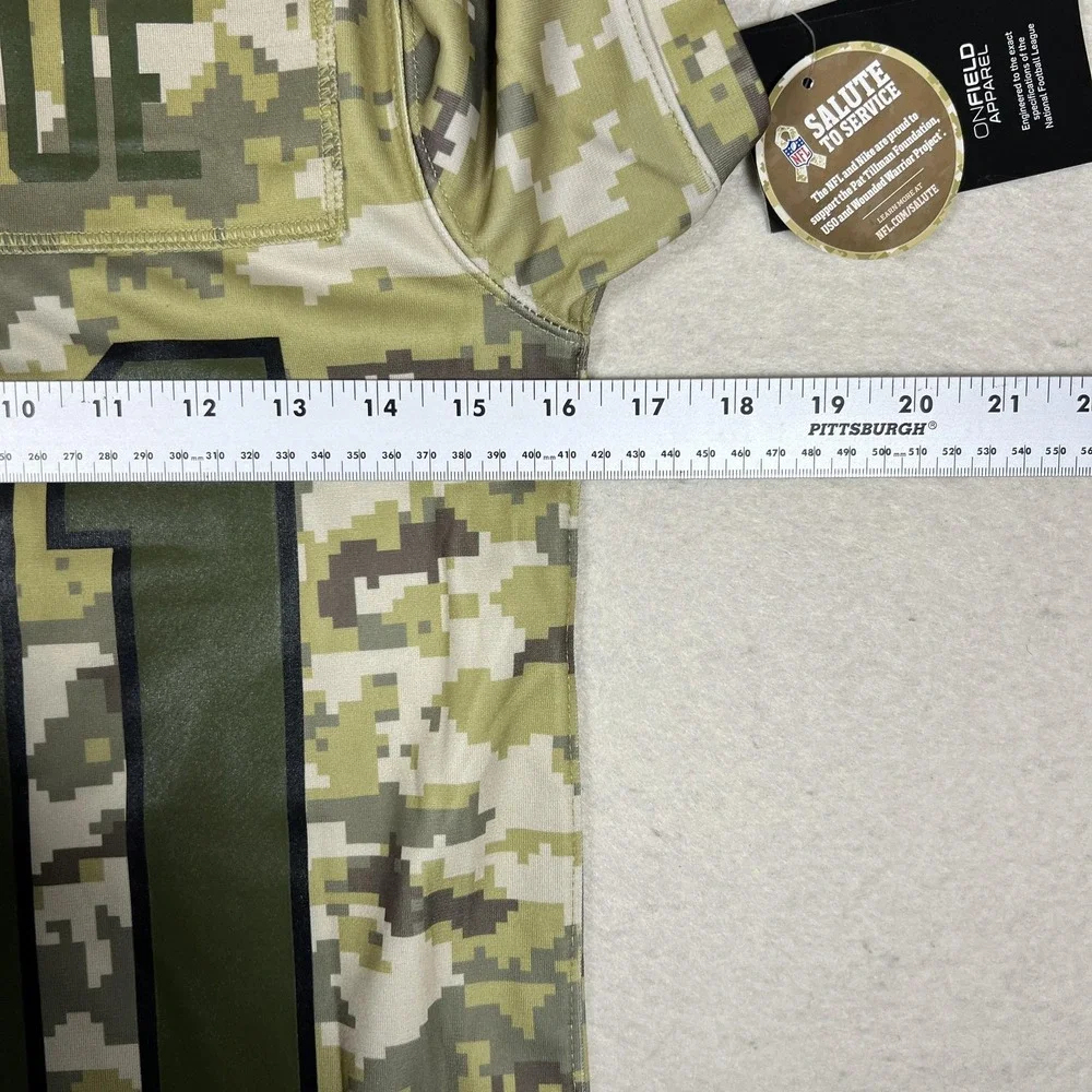 Jacksonville Jaguars‎ Jersey Youth Small Camo NFL Football Yannick Ngakoue Nike - Picture 10 of 10